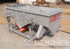 陜西小型直線篩已發(fā)貨，李經(jīng)理請(qǐng)注意查收！